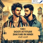 Dosti Attitude Shayari Hindi
