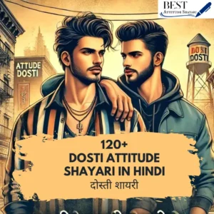 Dosti Attitude Shayari Hindi